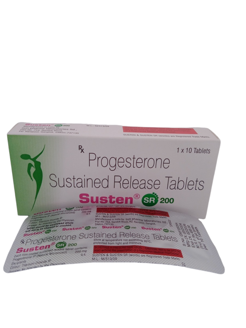 SUSTEN SR 200 MG - 10 TABLETS - Image 3