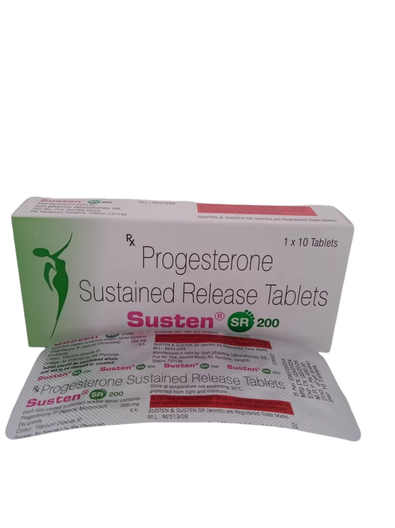 SUSTEN SR 200 MG - 10 TABLETS - Image 3