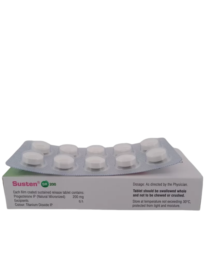 SUSTEN SR 200 MG - 10 TABLETS - Image 4