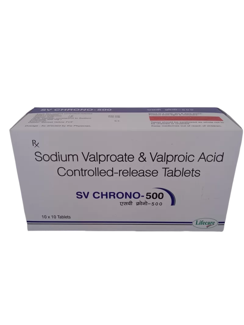 SV CHRONO 500 MG - 10 TABLETS