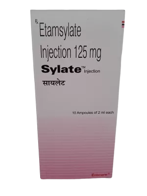 SYLATE INJECTION 125 MG - 1 AMPOULES OF 2ML