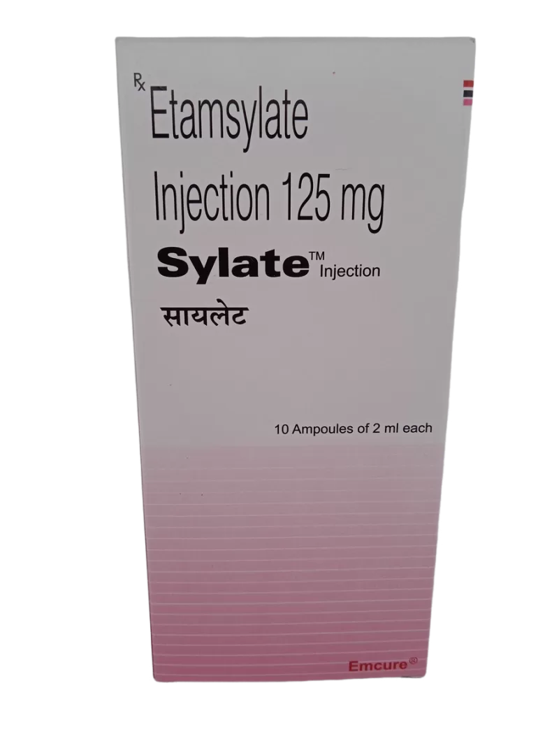 SYLATE INJECTION 125 MG - 1 AMPOULES OF 2ML