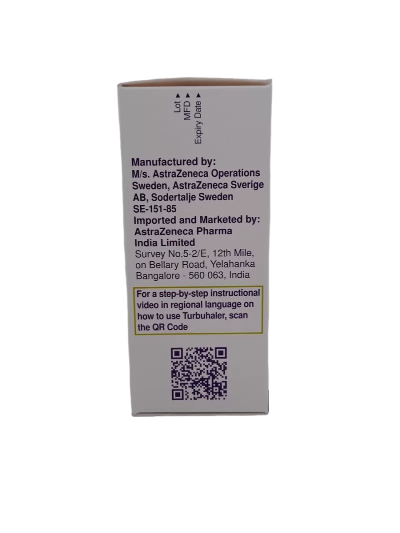 SYMBICORT TURBUHALER 160ug/4.5ug - 1 INHALER - Image 3