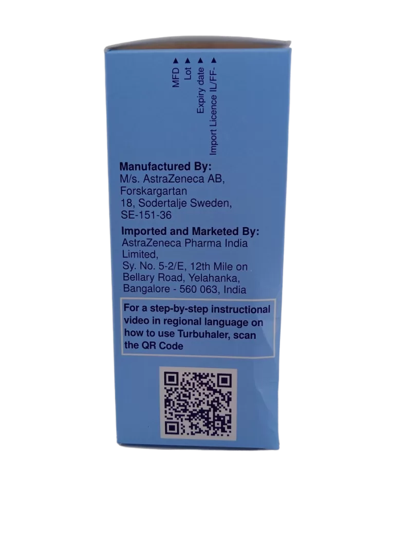 SYMBICORT TURBUHALER 320ug/9ug - 1 INHALER - Image 3