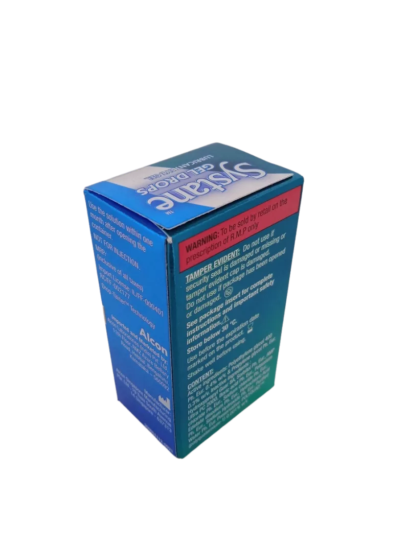 SYSTANE GEL DROPS (LUBRICANT EYE GEL) - 1 BOTTLE OF 10ML - Image 5