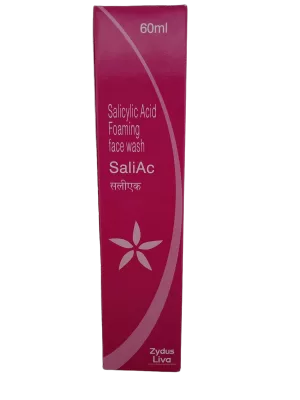 SALIAC (FOAMING FACE WASH) - 1 BOTTLE OF 60ML