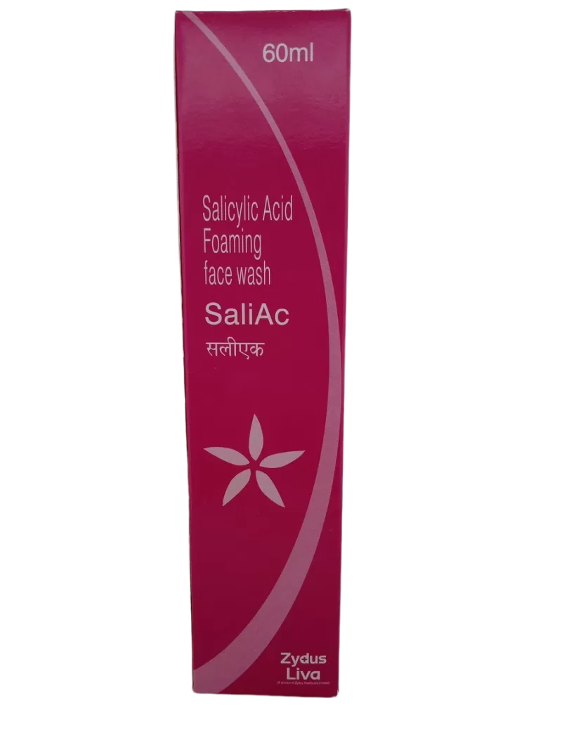 SALIAC (FOAMING FACE WASH) - 1 BOTTLE OF 60ML