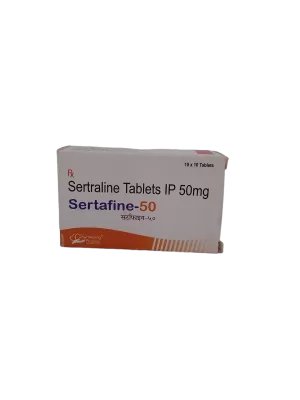 SERTAFINE 50 MG - 10 TABLETS