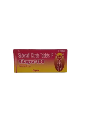 SILAGRA 100 MG - 4 TABLETS