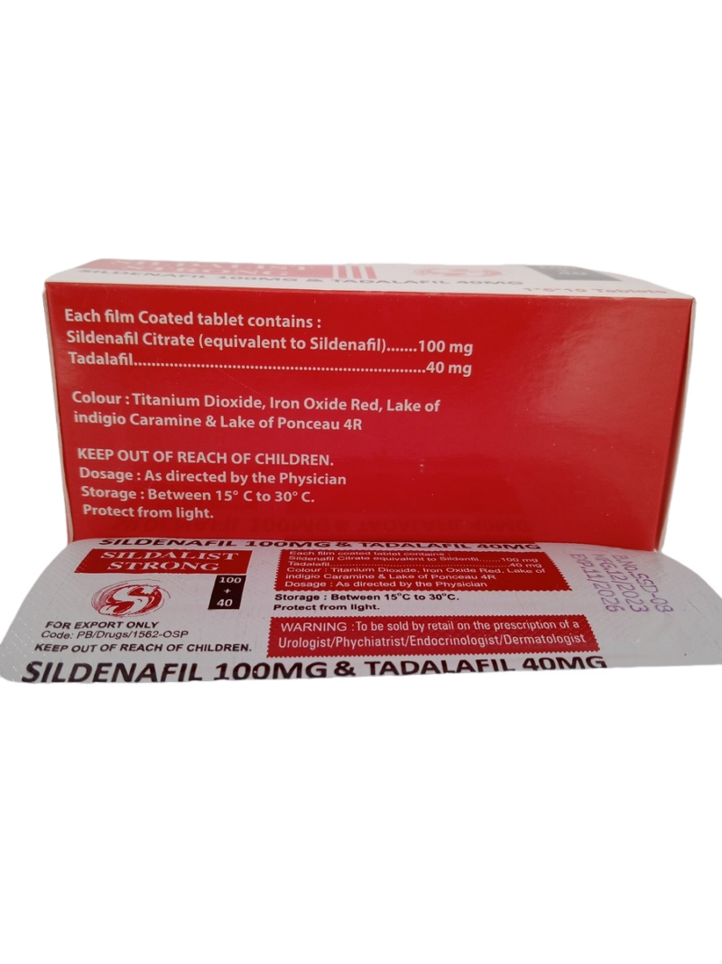 SILDALIST STRONG - 6 TABLETS - Image 4