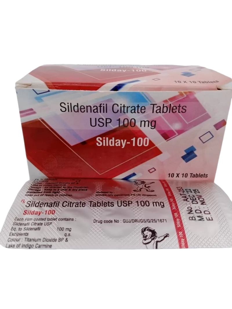 SILDAY 100 MG - 10 TABLETS - Image 3