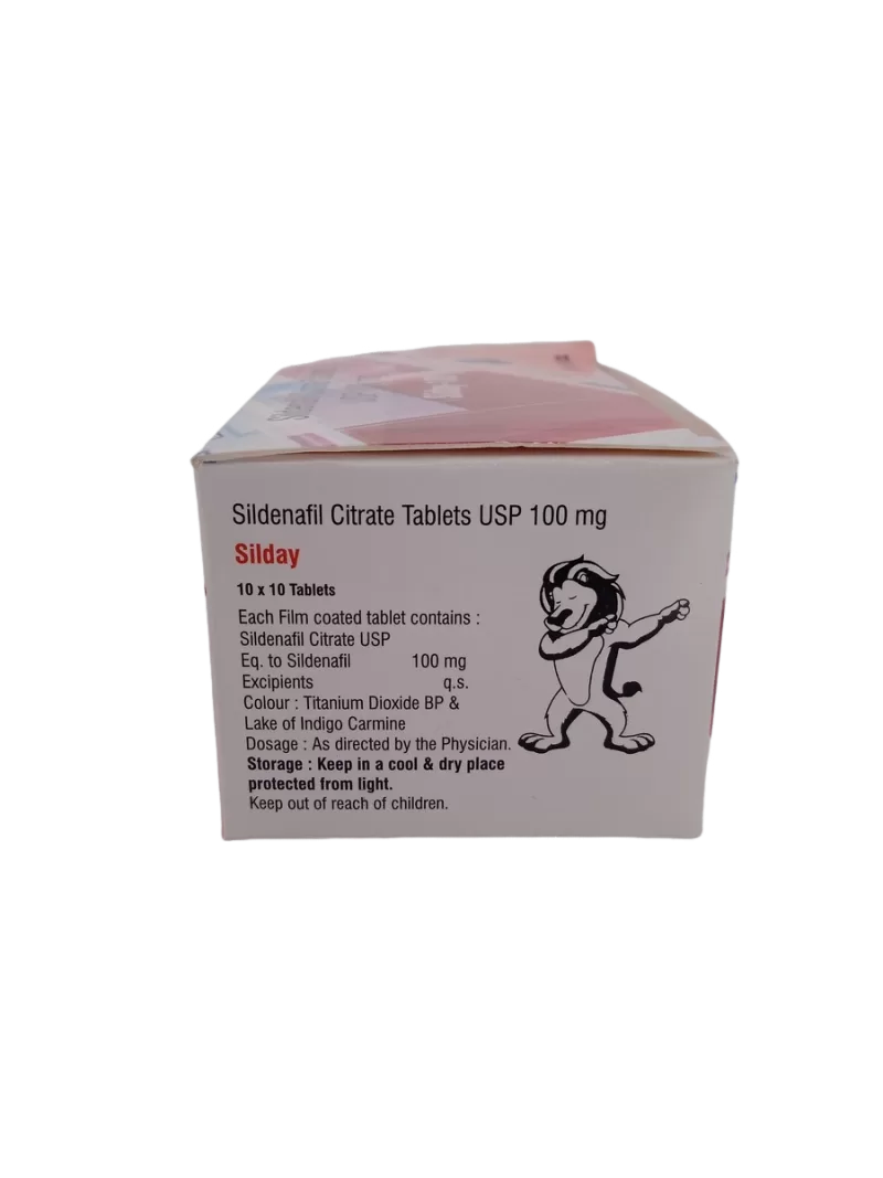 SILDAY 100 MG - 10 TABLETS - Image 4