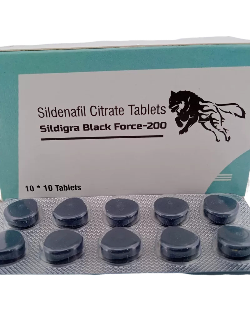 SILDIGRA BLACK FORCE 200 MG - 10 TABLETS - Image 2