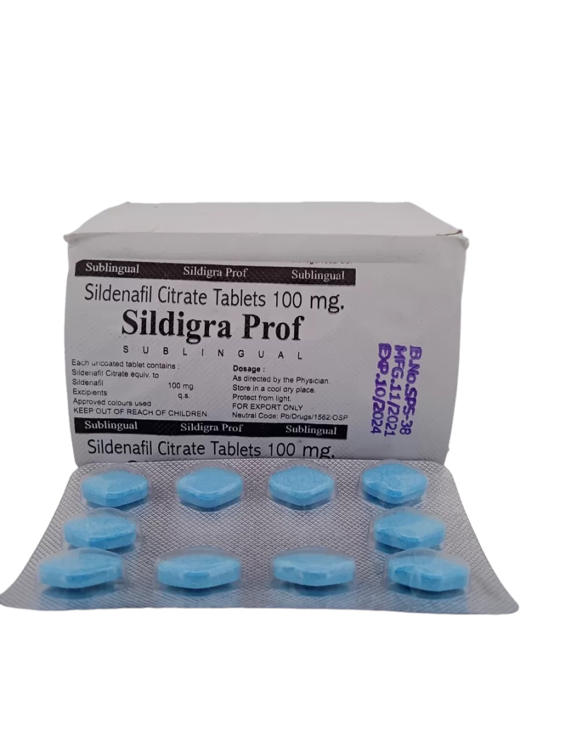 SILDIGRA PROF 100 MG - 10 TABLETS - Image 3