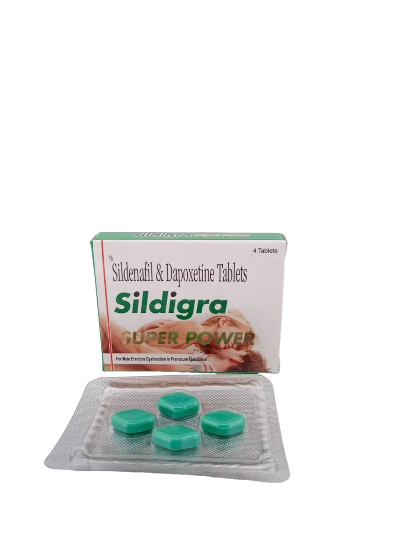 SILDIGRA SUPER POWER - 4 TABLETS