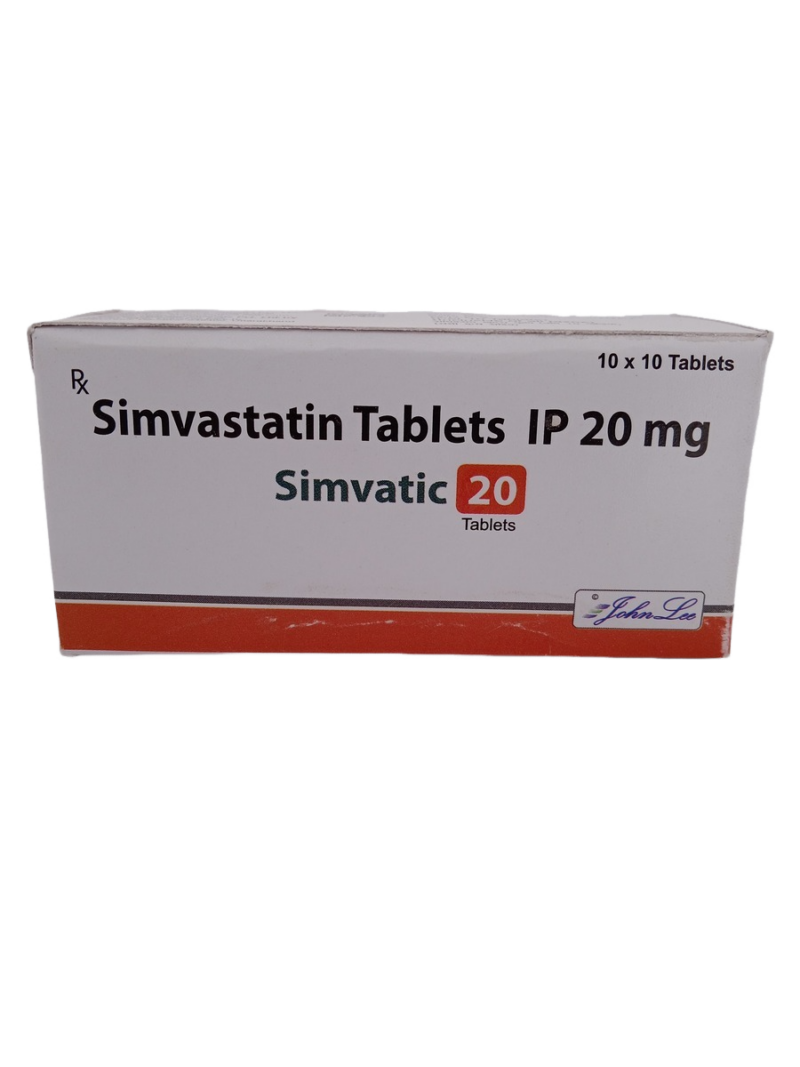 SIMVATIC 20 MG - 10 TABLETS