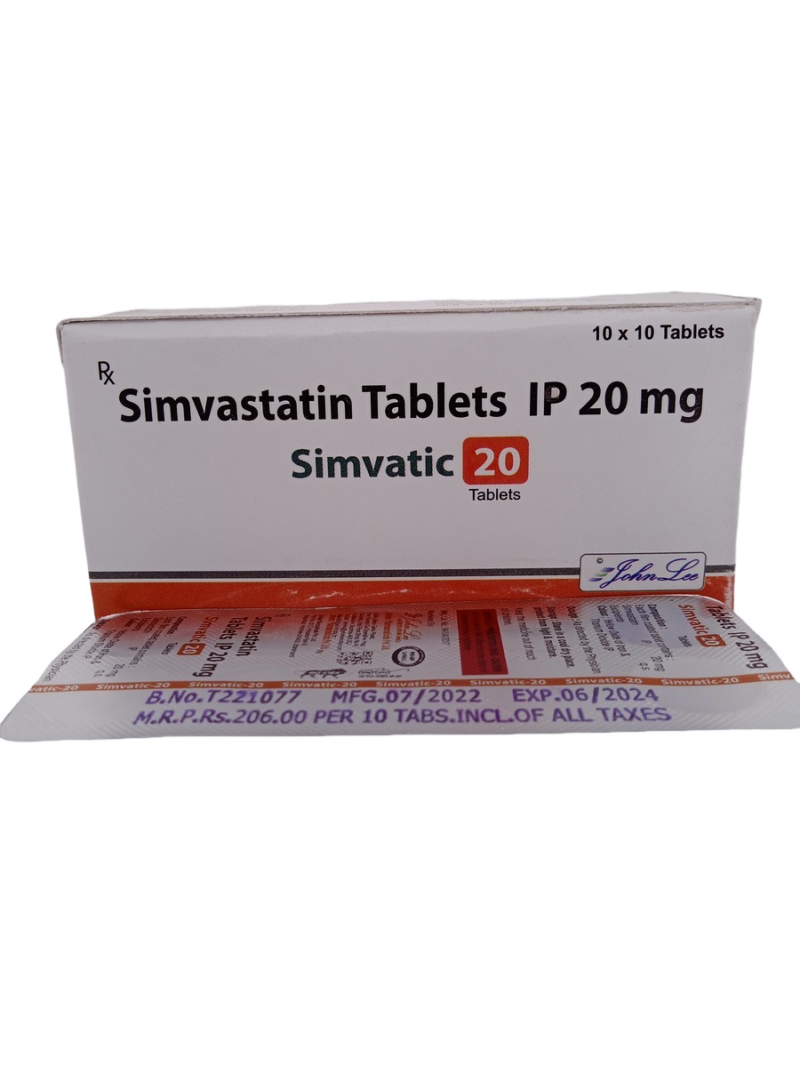 SIMVATIC 20 MG - 10 TABLETS - Image 3