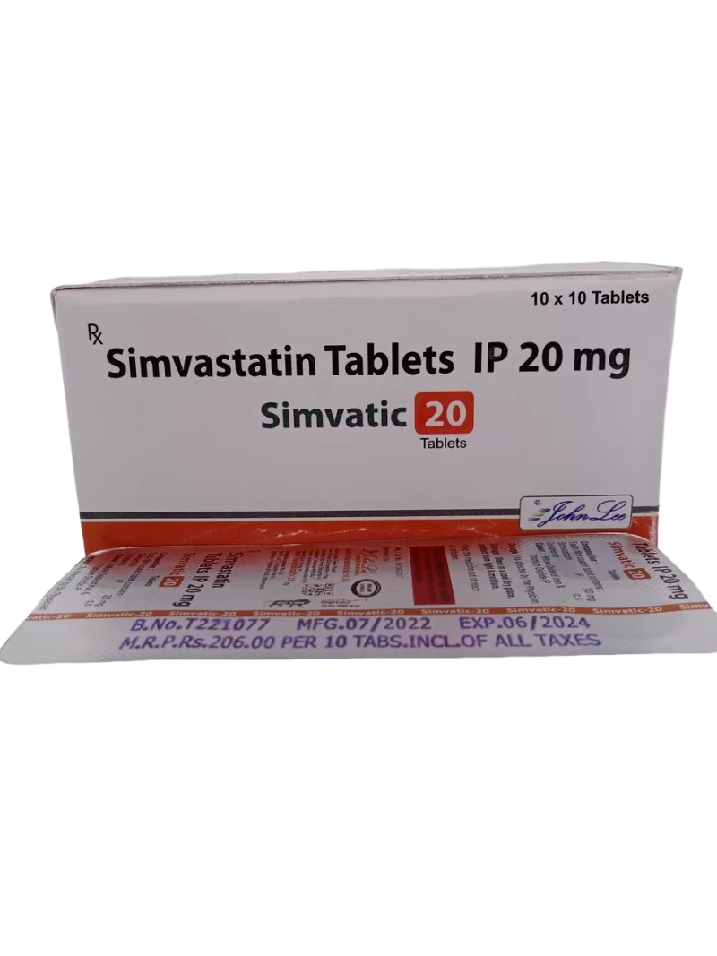 SIMVATIC 20 MG - 10 TABLETS - Image 3