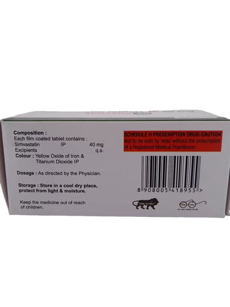 SIMVATIC 40 MG - 10 TABLET - Image 4