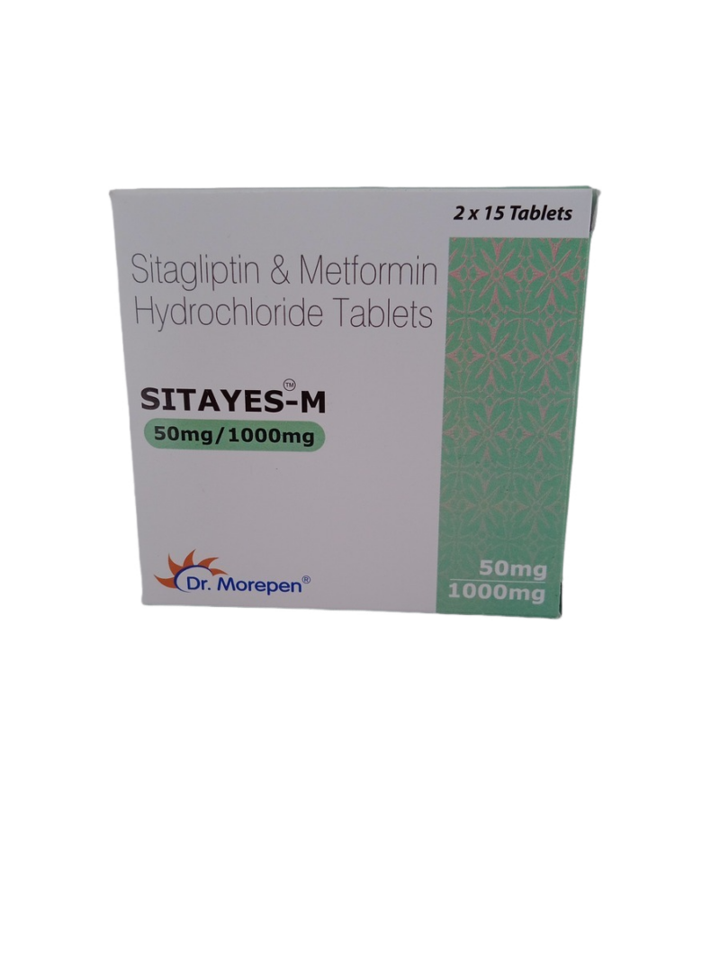 SITAYES M 50/1000MG - 15 TABLETS