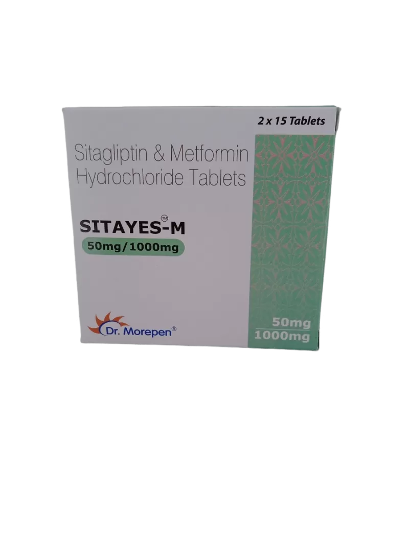 SITAYES M 50/1000MG - 15 TABLETS