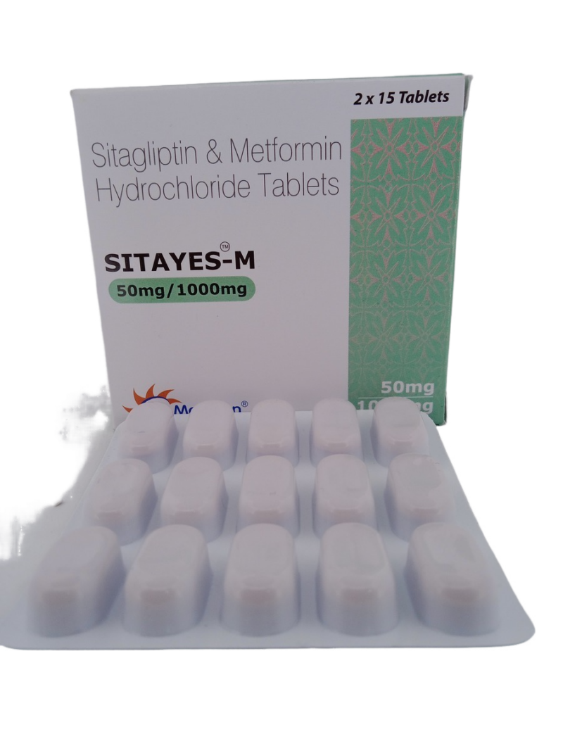 SITAYES M 50/1000MG - 15 TABLETS - Image 2