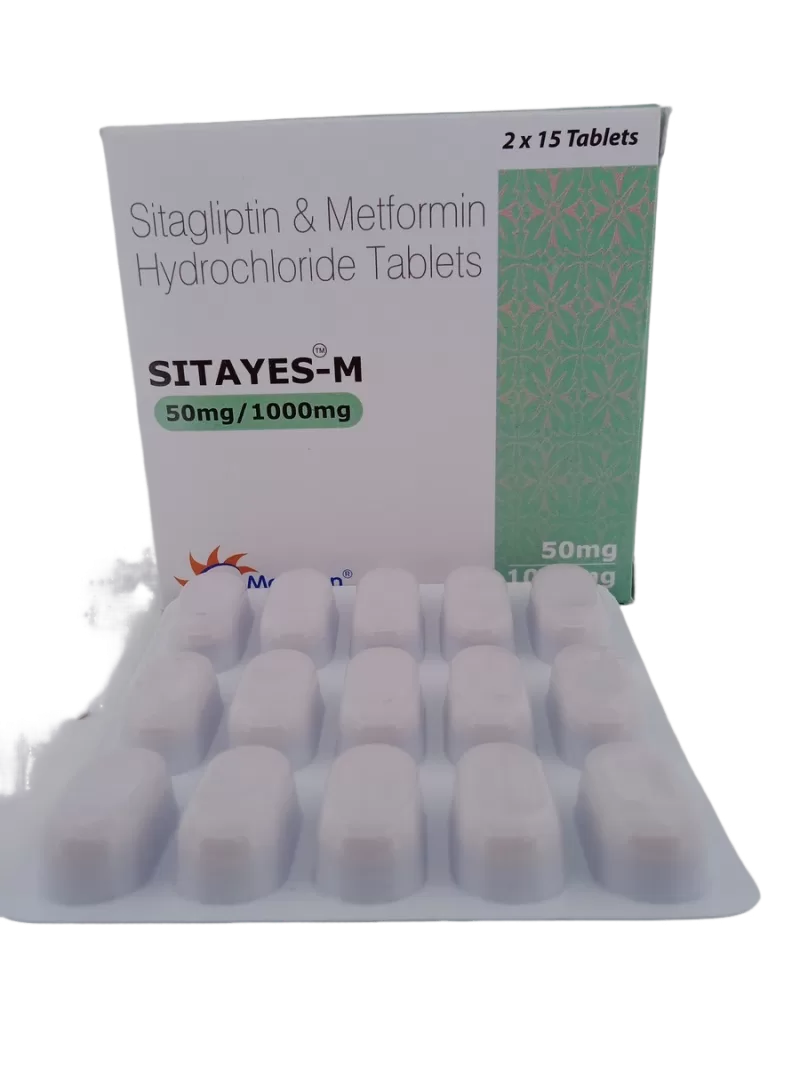 SITAYES M 50/1000MG - 15 TABLETS - Image 2