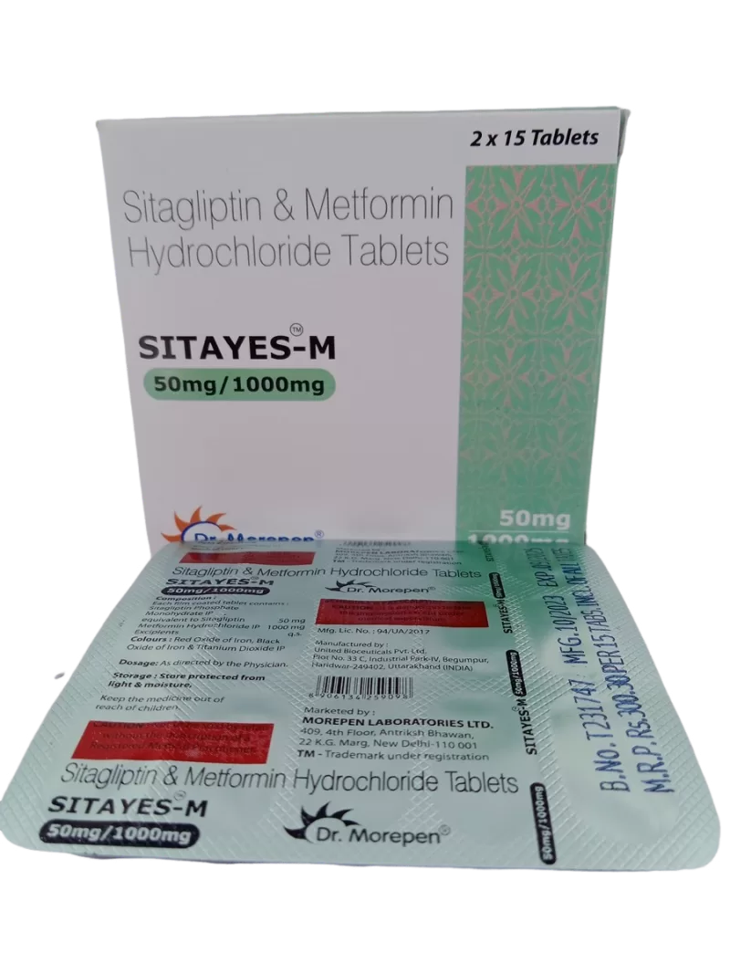 SITAYES M 50/1000MG - 15 TABLETS - Image 3