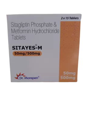 SITAYES M 50/500MG - 15 TABLETS