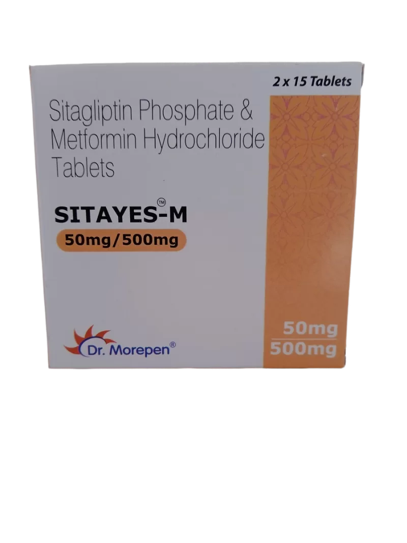 SITAYES M 50/500MG - 15 TABLETS