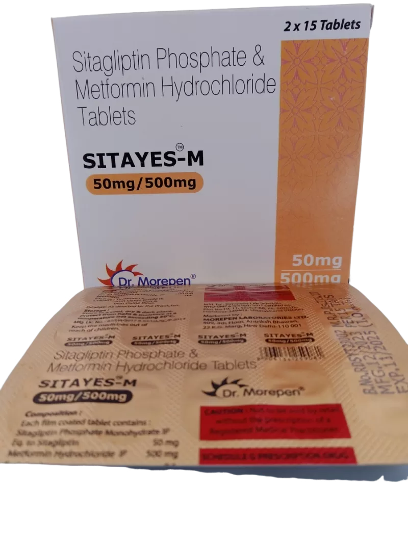 SITAYES M 50/500MG - 15 TABLETS - Image 3