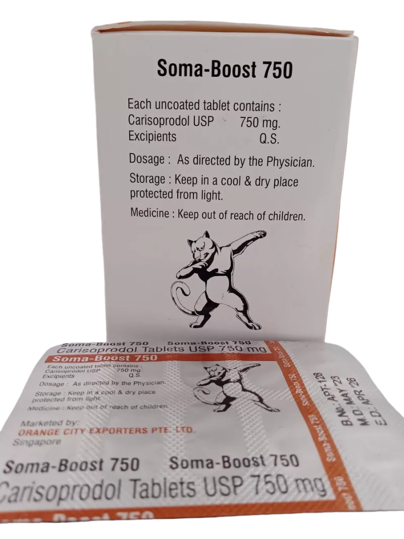 SOMA BOOST 750MG - 10 TABLET - Image 4