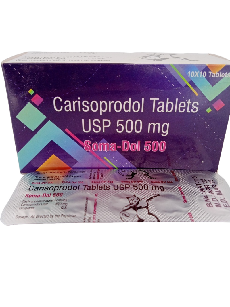 SOMA DOL 500MG - 10 TABLET - Image 3