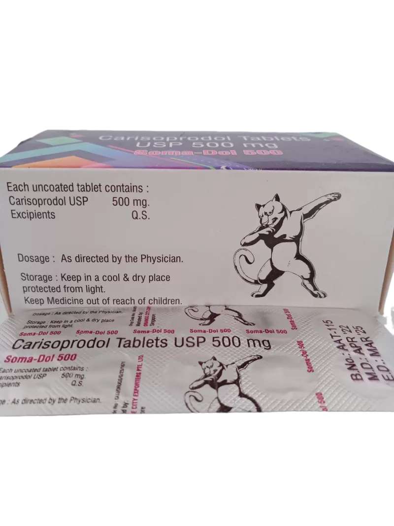 SOMA DOL 500MG - 10 TABLET - Image 4