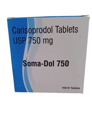 SOMA DOL 750MG -10 TABLET