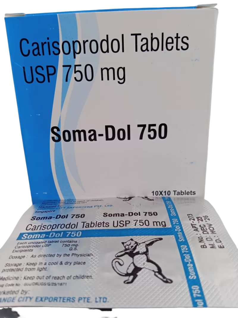 SOMA DOL 750MG -10 TABLET - Image 3