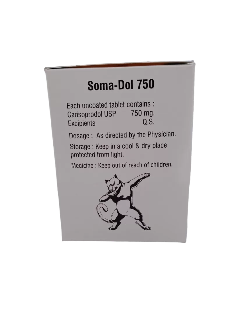 SOMA DOL 750MG -10 TABLET - Image 4