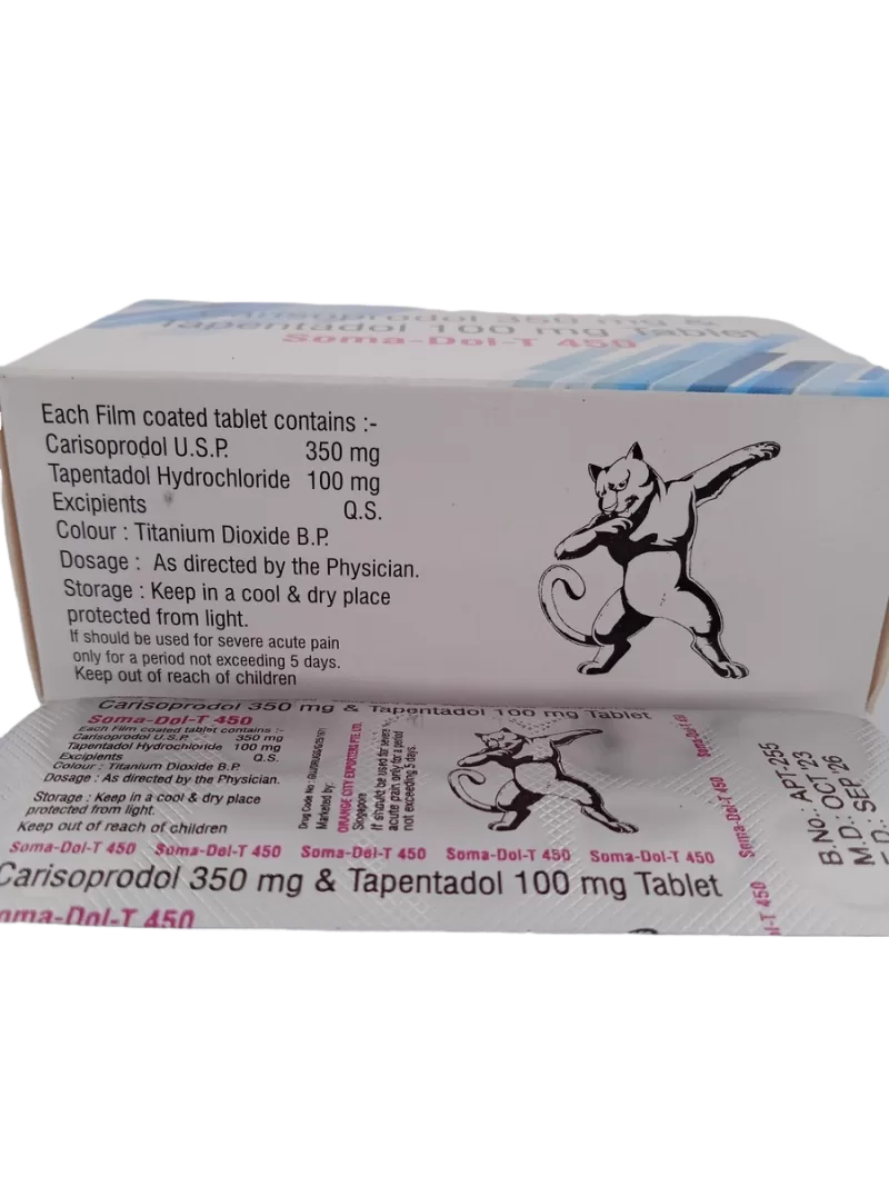 SOMA DOL-T 450MG - 10 TABLET - Image 4