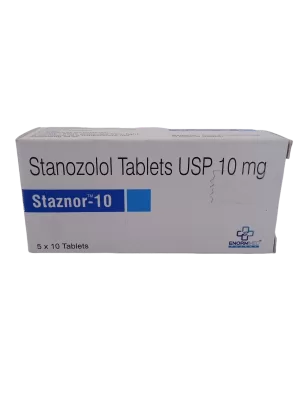 STAZNOR 10 MG - 10 TABLETS
