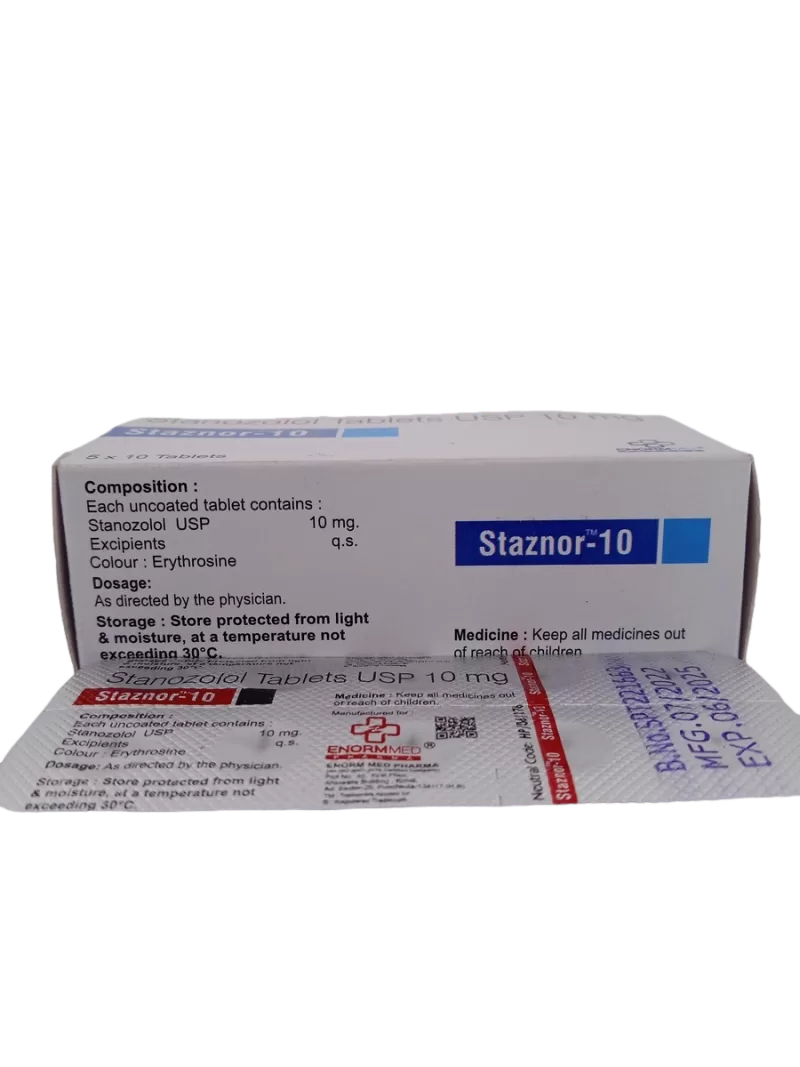 STAZNOR 10 MG - 10 TABLETS - Image 3
