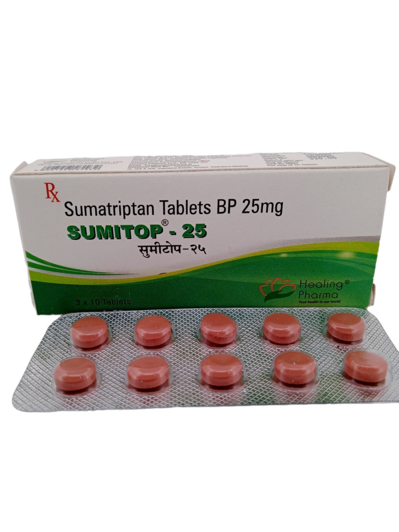 SUMITOP 25 MG - 10 TABLETS - Image 2