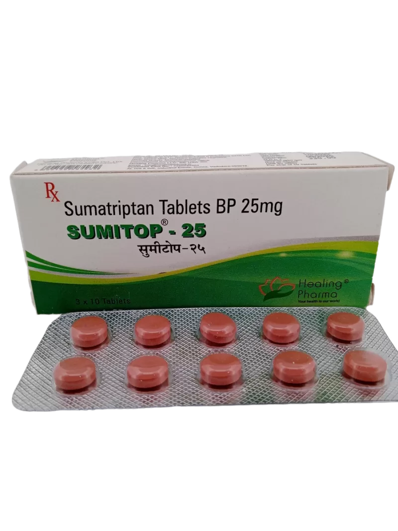 SUMITOP 25 MG - 10 TABLETS - Image 2