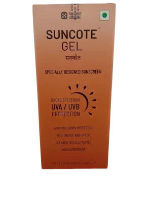 SUNCOTE GEL - 1 TUBE OF 100gm