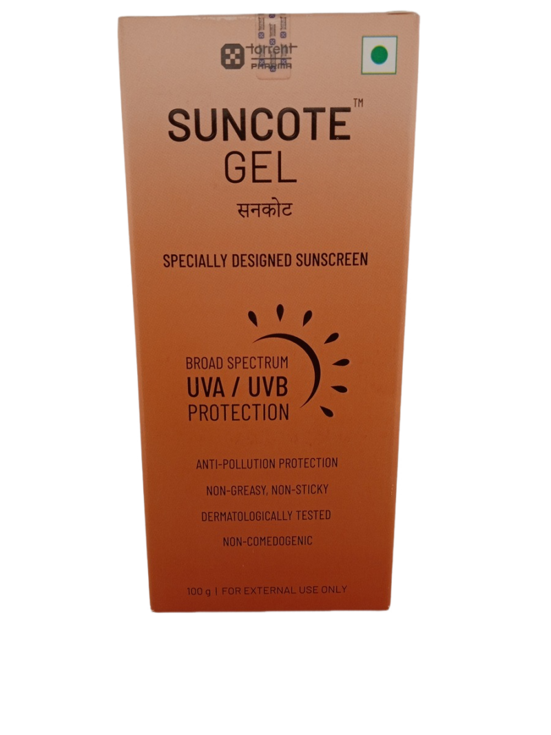 SUNCOTE GEL - 1 TUBE OF 100gm
