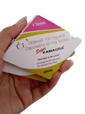 SUPER KAMAGRA 100 MG - 4 TABLETS