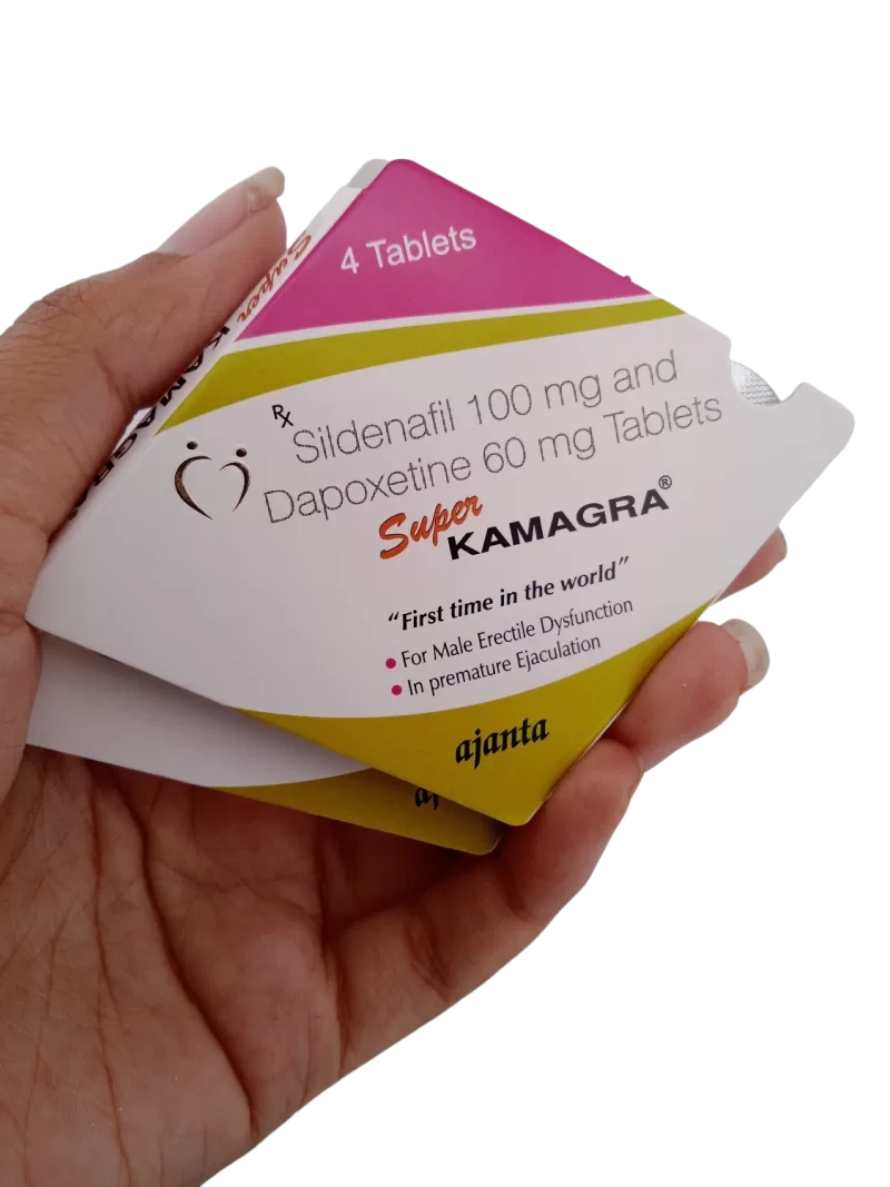 SUPER KAMAGRA 100 MG - 4 TABLETS