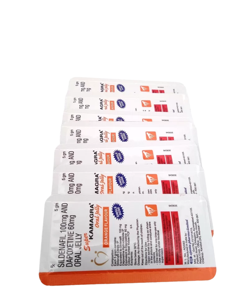 SUPER KAMAGRA ORAL JELLY -7 SACHET - Image 4