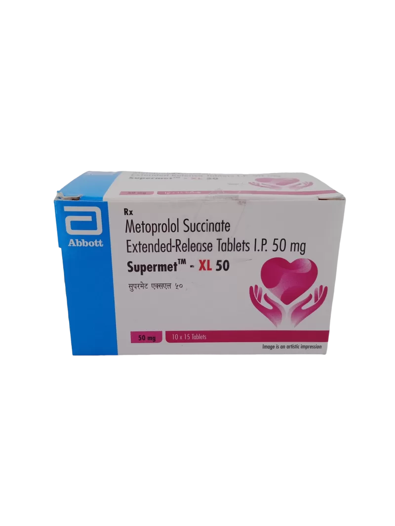 SUPERMET-XL 50 MG - 15 TABLETS