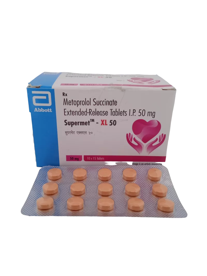 SUPERMET-XL 50 MG - 15 TABLETS - Image 2