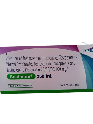 SUSTANON 250 INJECTION - 10 AMPOULE OF 1ML